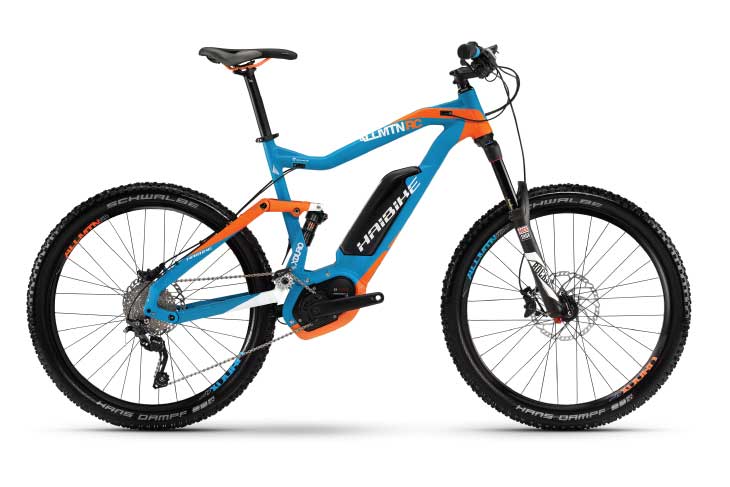 Haibike 2016 Electric Bike Range