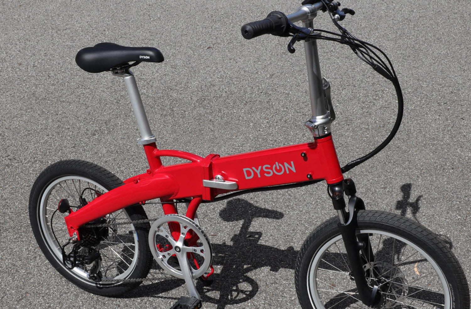 Dyson 20" Folding E-Bike, Red | Electric Bikes Brisbane