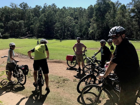EBB Owners Club ride - Gap Creek MTB park