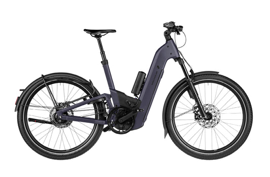 Riese & Muller Homage5 GT Rohloff EBike, Night w ABS Pannier Rack Powermore | Electric Bikes Brisbane