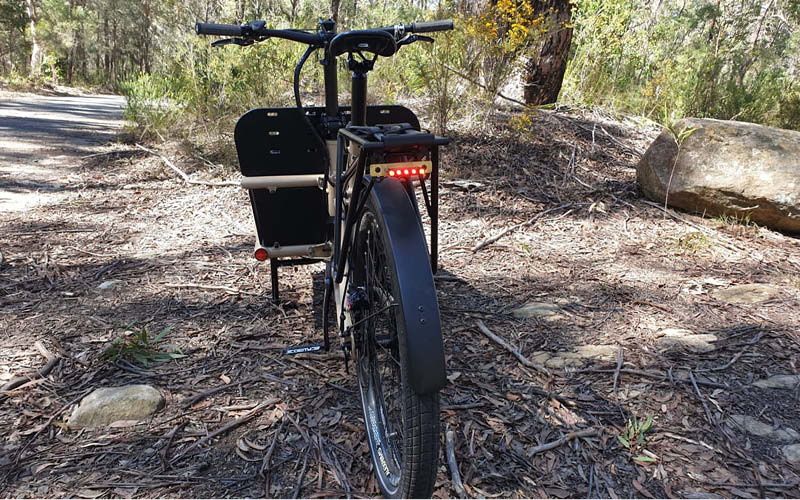 Our Riese & Muller Load 60 cargo e bike is our second car