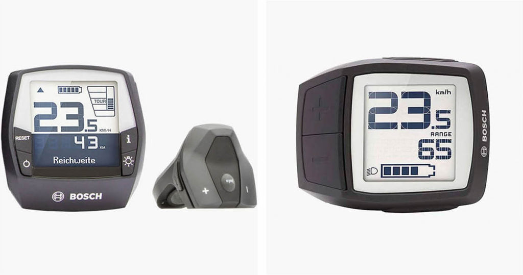 Bosch eBike Intuvia and Purion displays