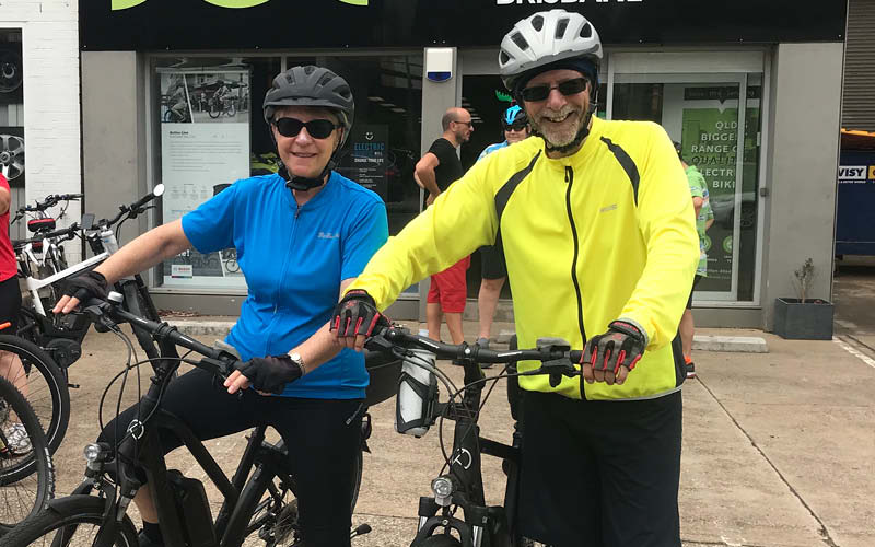 South Burnett Rail Trail - An E-Bike Day Trip - Bill and Lesley