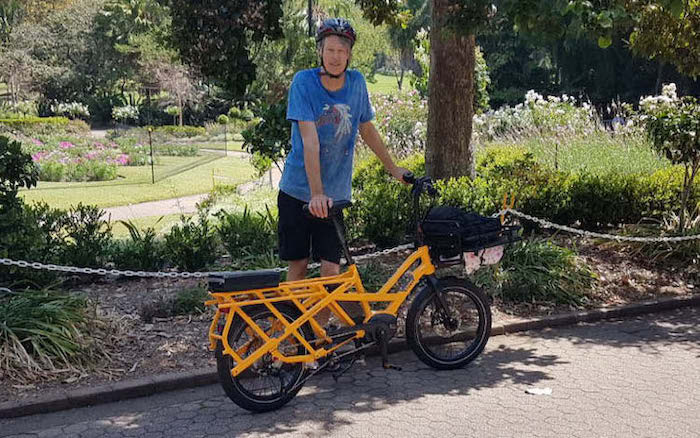 Peter’s Tern GSD cargo electric bike: making music in Brisbane