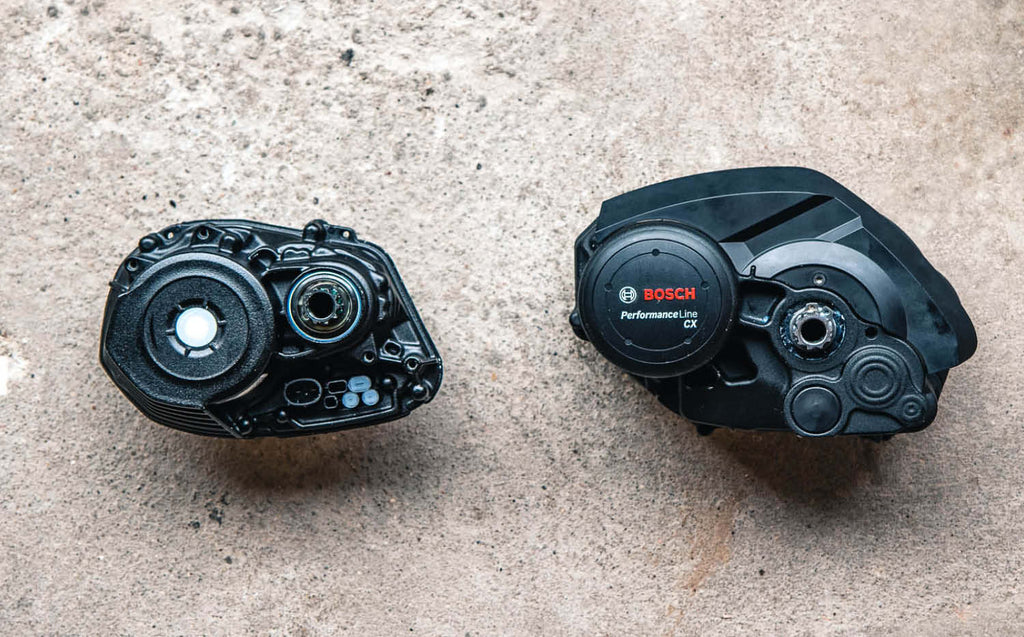 Comparison Bosch CX Gen 2 to Bosch CX Gen 4 ebike motor