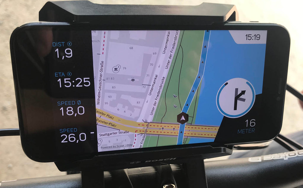 Bosch E Bike SmartphoneHub display 