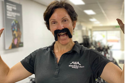 Movember promo | Electric Bikes Brisbane