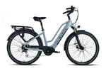 Earth Prime S Trapeze E-Bike, Blue/Grey | Electric Bikes Brisbane