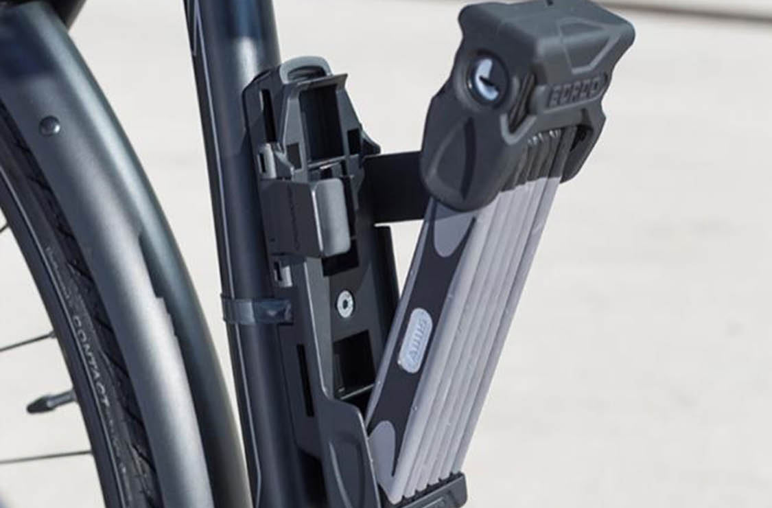 ABUS Lock Bordo 6000 Plus Black 90CM | Electric Bikes Brisbane