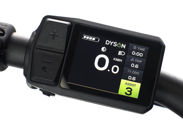 Dyson Hardtail RTC electric bike, EBike Display | Electric Bikes Brisbane