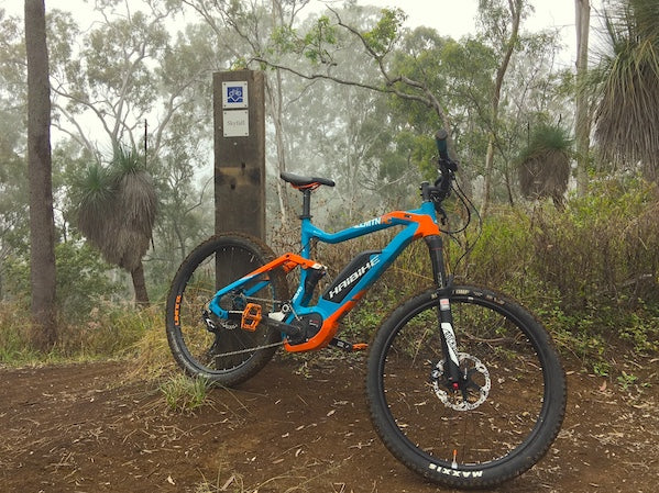 Haibke AllMtn electric mountain Bike at Hidden Vale MTB Park