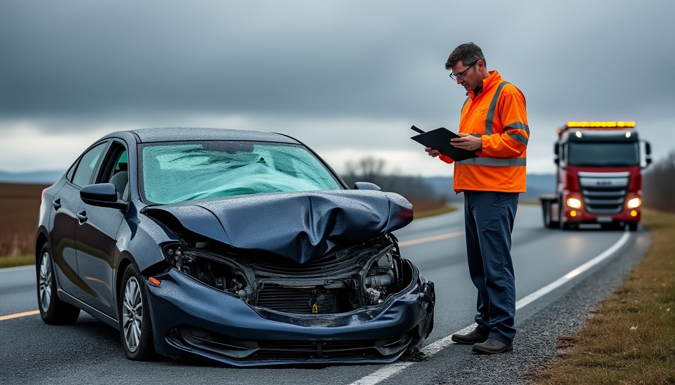 Véhicule accidenté et procédure VE : ce que ça implique