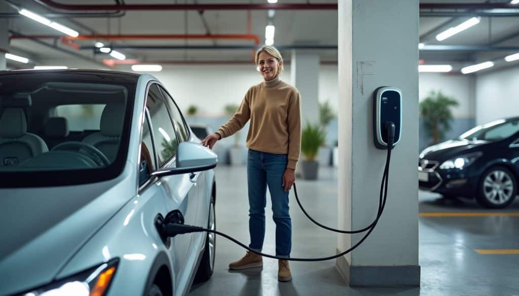Borne de recharge en copropriété : le droit à la prise