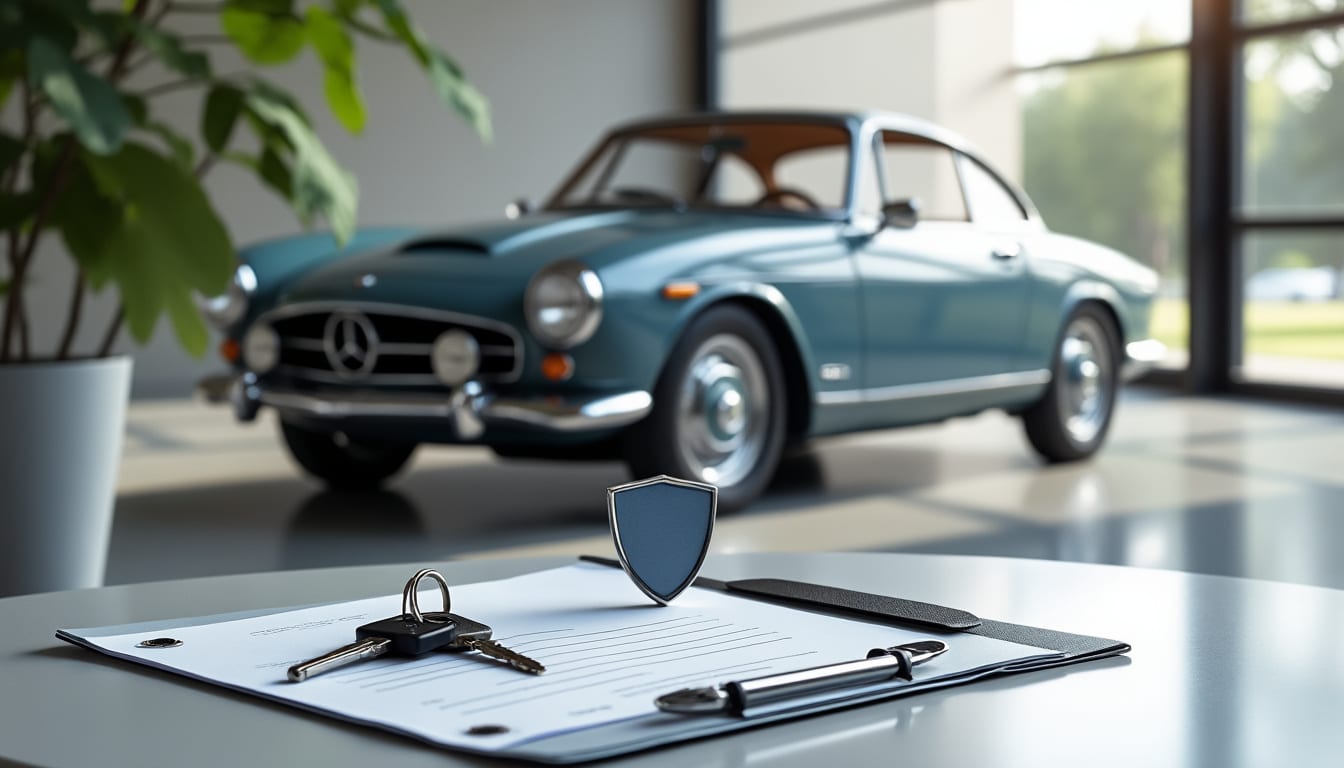 Voiture de collection : carte grise et assurance spécifiques